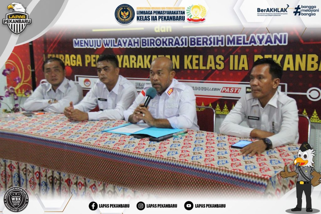 Pernikahan Adalah Satu Hal Yang Sakral dan Suci! Ini Pesan Kalapas Dalam Sidang Pra Nikah Petugas Lapas Pekanbaru
